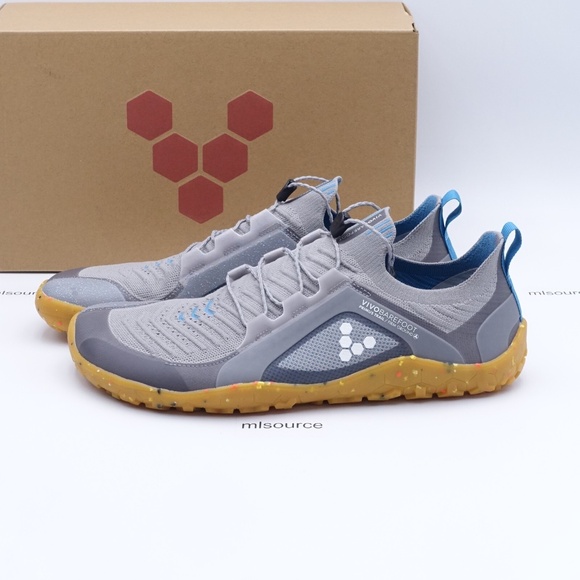 NEW VivoBarefoot Men's Primus Trail Knit FG Barefoot Trail Running Shoes - Picture 1 of 9